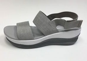 Woman sandal lift modification